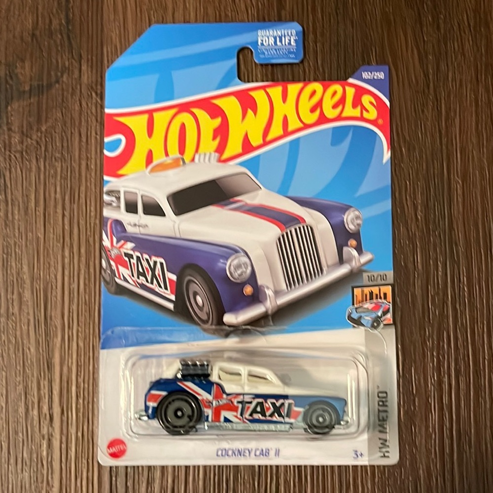 Cockney Cab II HW Metro Hot Wheels 2022